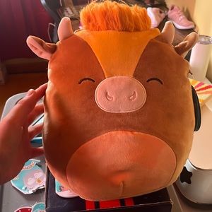 Quinick the Brown Cow Squishmallow
